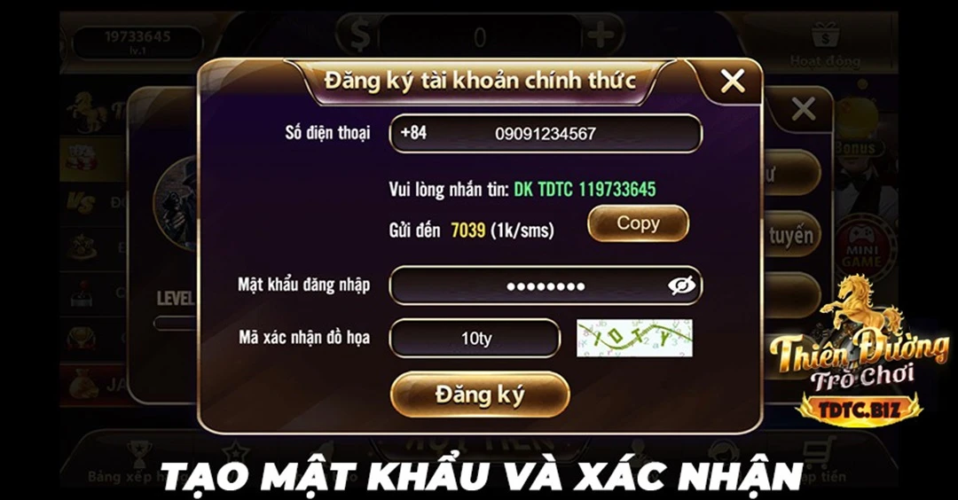  Người chơi game đổi thưởng TDTC phải từ 18 tuổi trở lên
